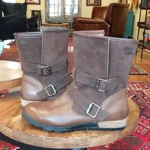Sorel Brown Winter & Rain Boots